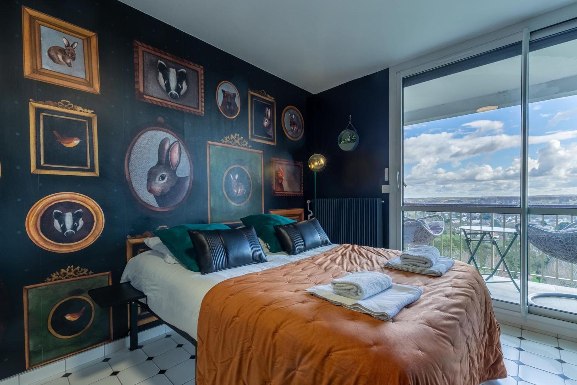Le Studio Enchante - Vue Magique De Montrichard Eksteriør bilde